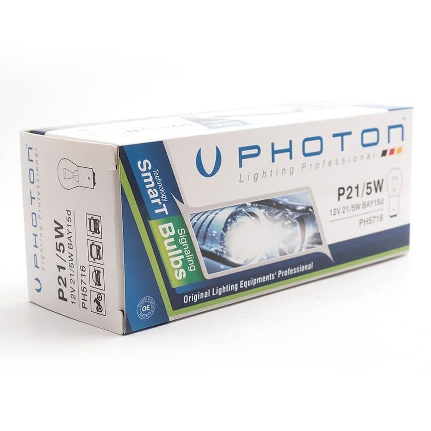 Photon P21/5W 12V 1016 Standart Ampul – Uzun Ömürlü Halogen Ampul