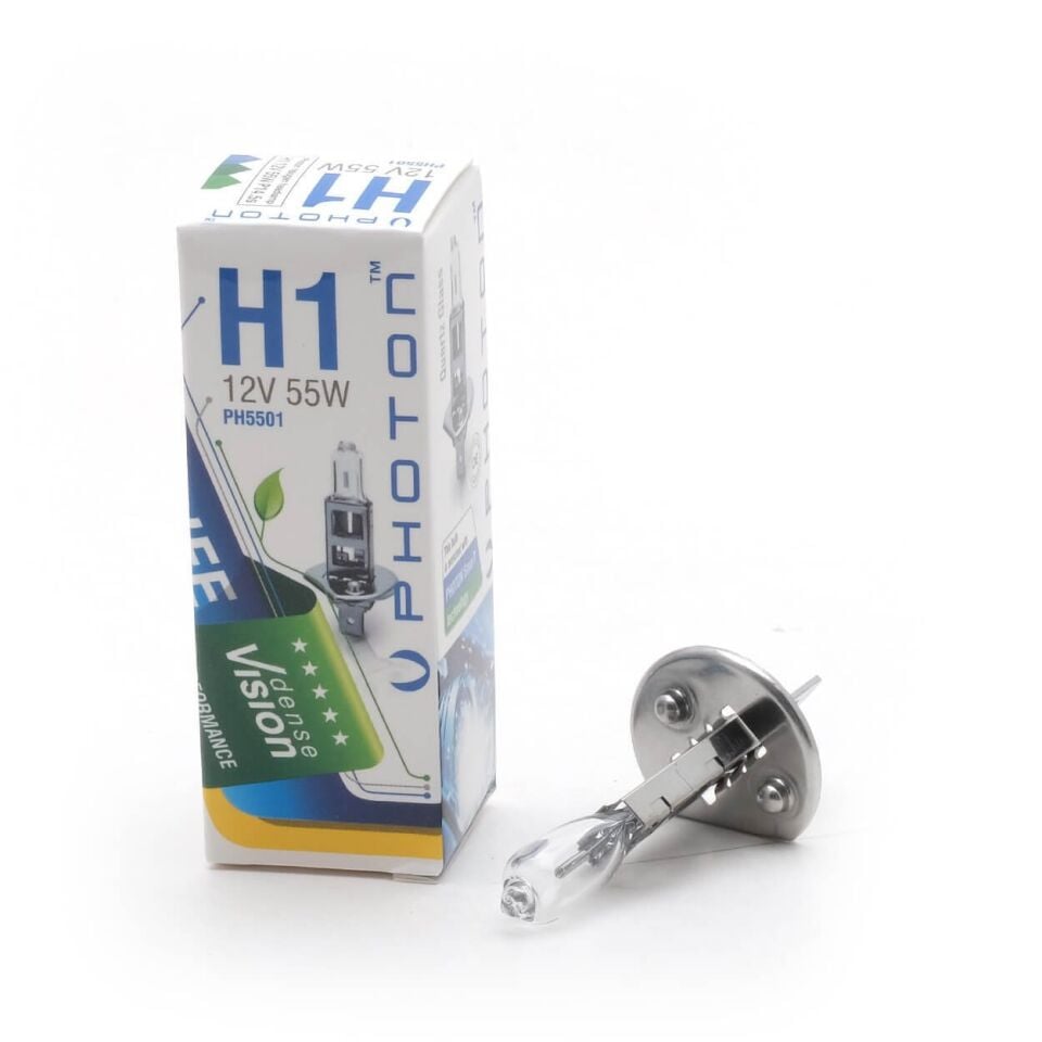 Photon 12V H1 Standart Halogen Ampul PH5501 – Uzun Ömürlü Halogen Ampul