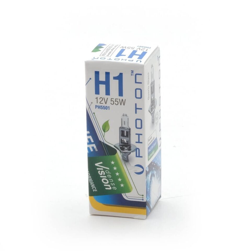 Photon 12V H1 Standart Halogen Ampul PH5501 – Uzun Ömürlü Halogen Ampul