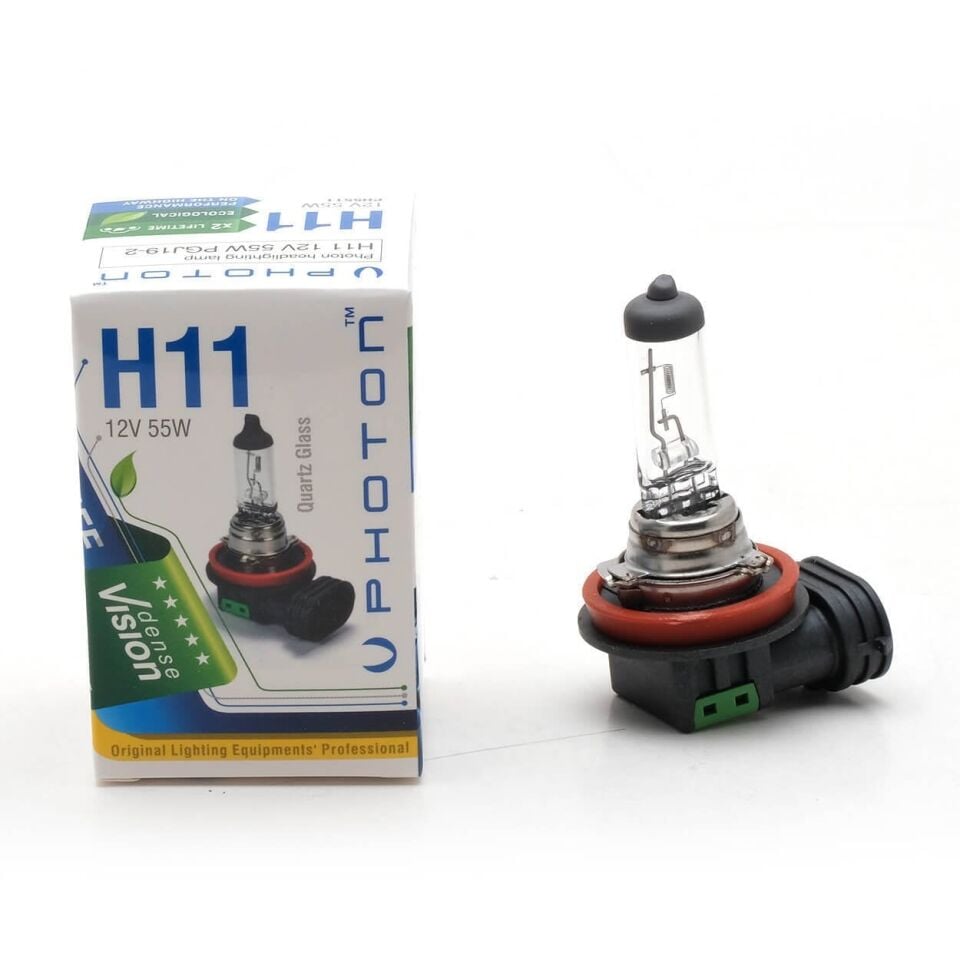 Photon 12V H11 Standart Halogen Ampul PH5511 – Uzun Ömürlü Halogen Ampul