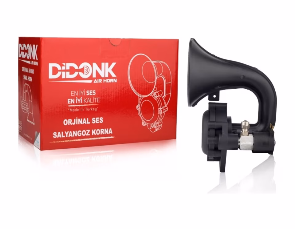 Didonk Tekli Orijinal Ses Deve Boynu Korna 24V