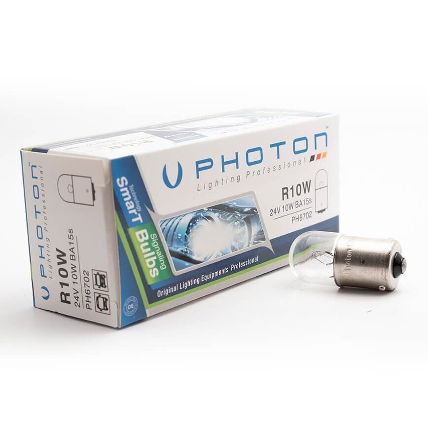 Photon 24V R10W Standart Park Ampulü PH6702 – Uzun Ömürlü