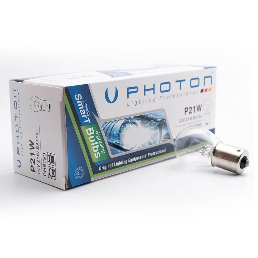 Photon 24V P21W 93 Standart Ampul PH6793 (10 Adet)