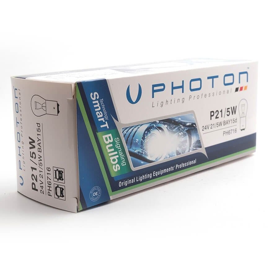 Photon 24V P21/5W 1016 Standart Ampul PH6716 (10 Adet)