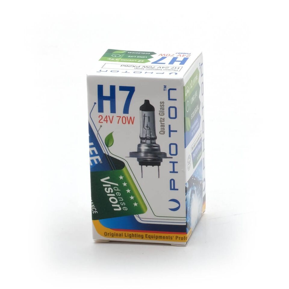 Photon 24V H7 70W Standart Halojen Far Ampulü PH6607 (1 Adet)