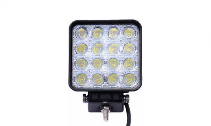 EMR92 16 LED'li Kare Çalışma Lambası