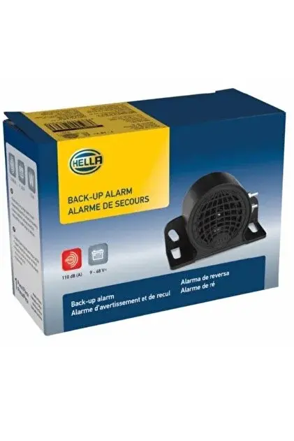 HELLA 9V-48V Geri Vites Kornası 110±10 dB
